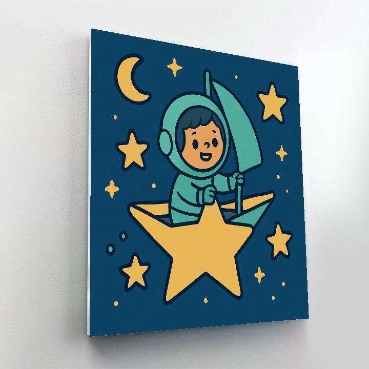 Star Sailor Adventure painting number kit