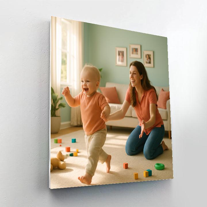 First Steps With Mom Leading Numbered painting kits