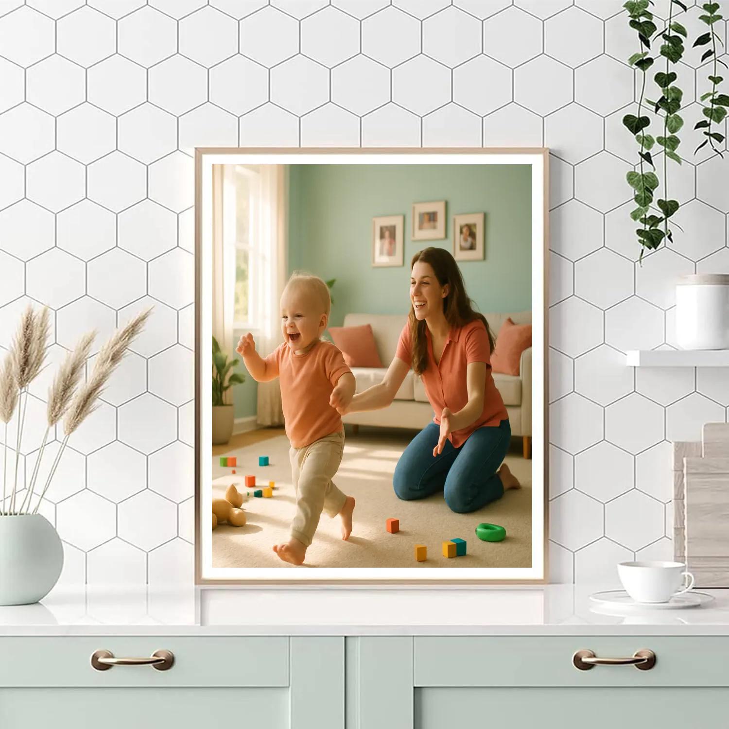 First Steps With Mom Leading Numbered painting kits