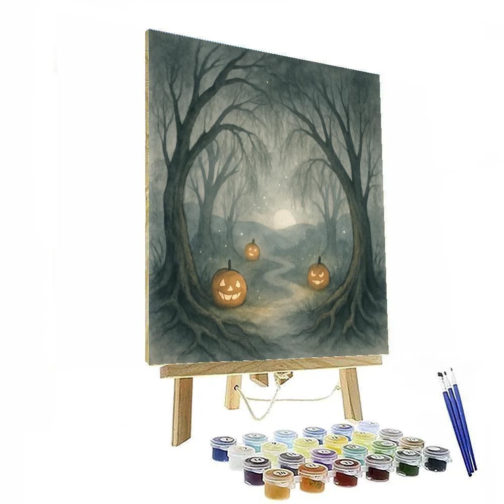 Whispering Willow Hollow Numbered painting kits