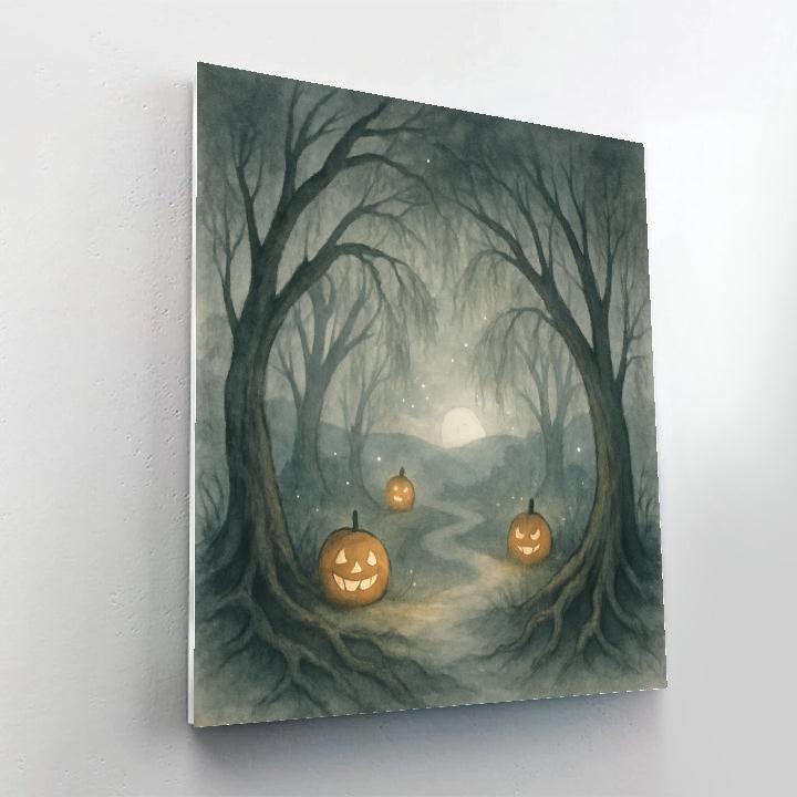 Whispering Willow Hollow Numbered painting kits
