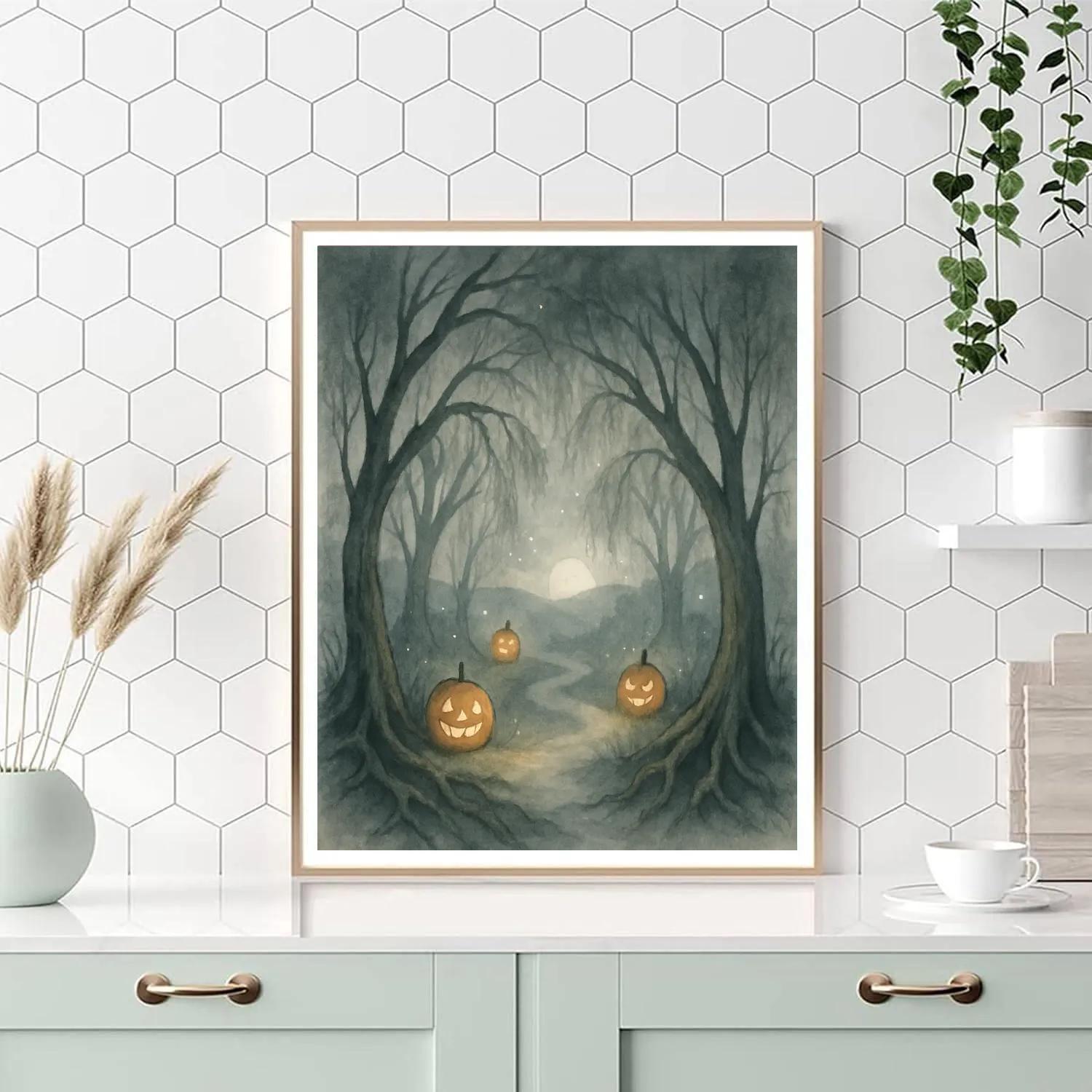 Whispering Willow Hollow Numbered painting kits