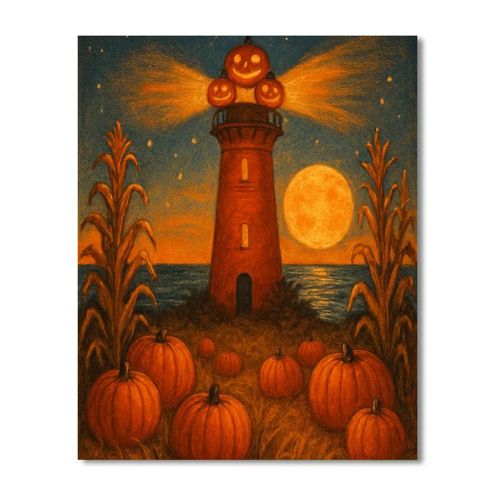 Harvest Moon Beacon Paint by numbers kits