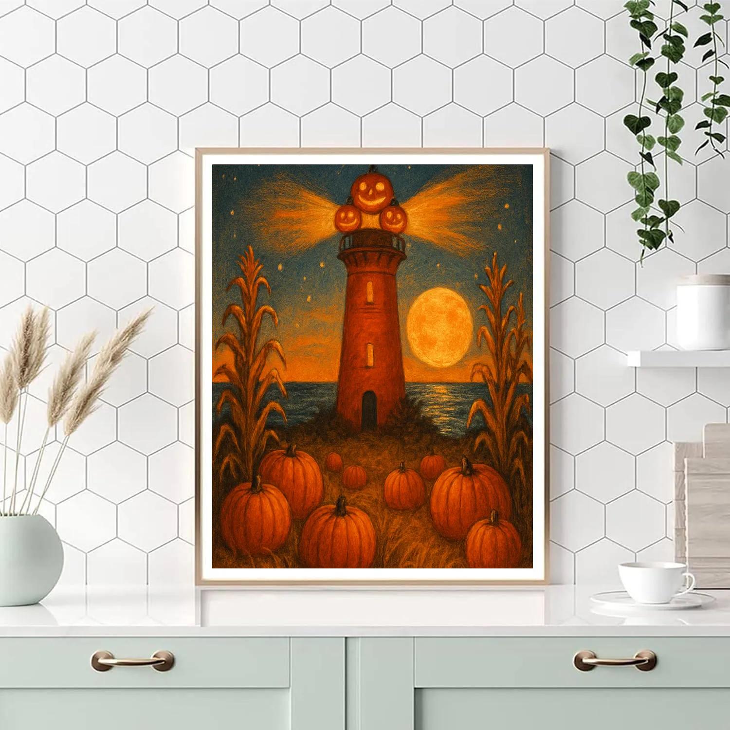 Harvest Moon Beacon Paint by numbers kits