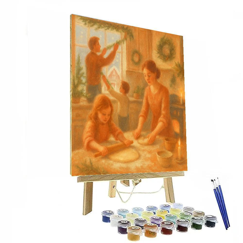 Baking Day At The Farmhouse paint by numbers