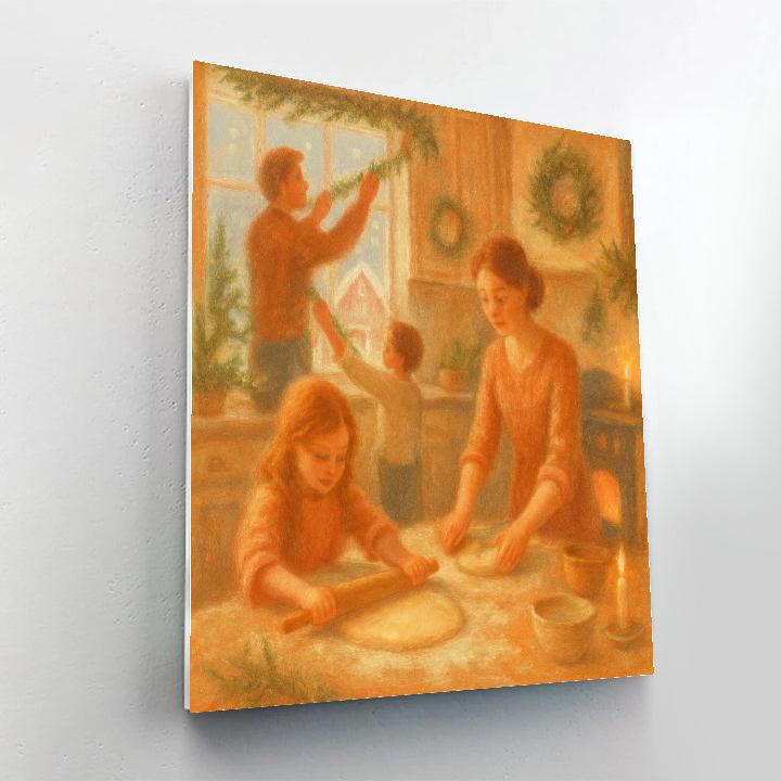 Baking Day At The Farmhouse paint by numbers