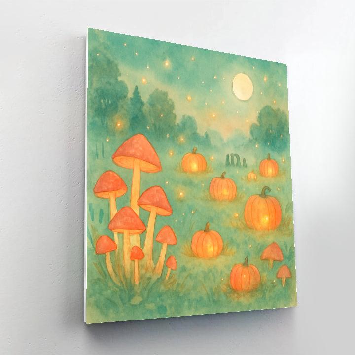 Enchanted Twilight Meadow Paint by numbers art