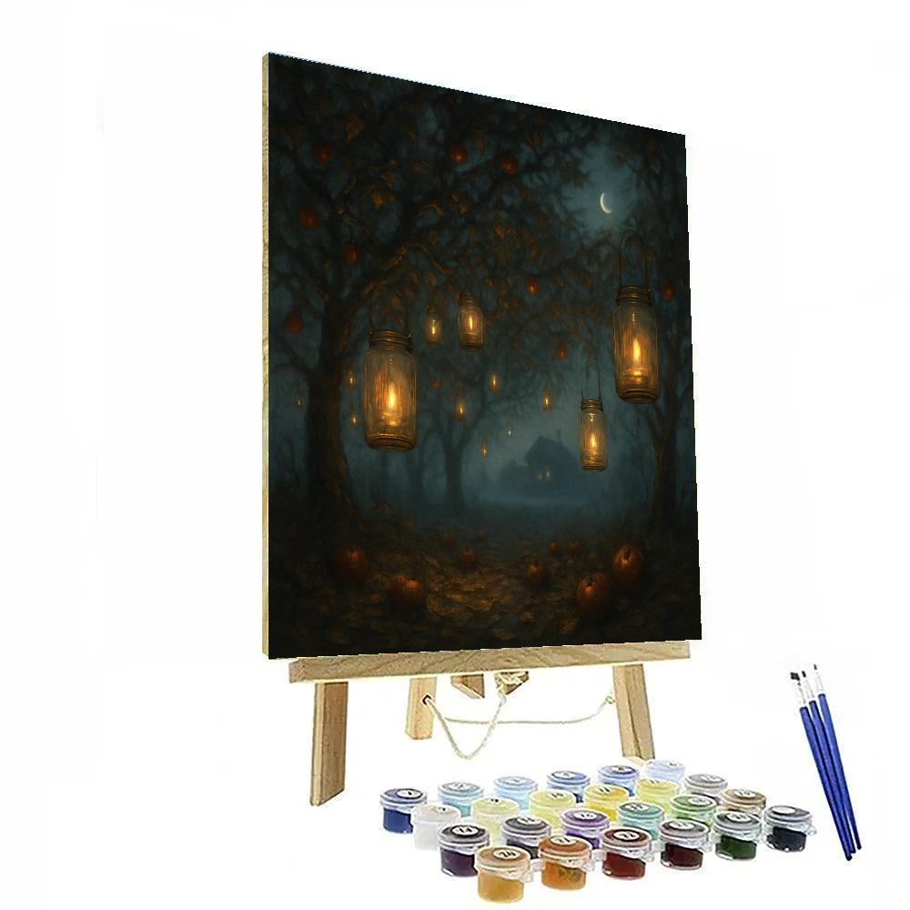 Fogbound Lantern Orchard Paint by numbers kits