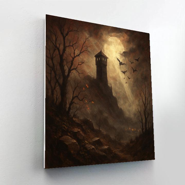 Marrow Ridge Watchtower paint by color