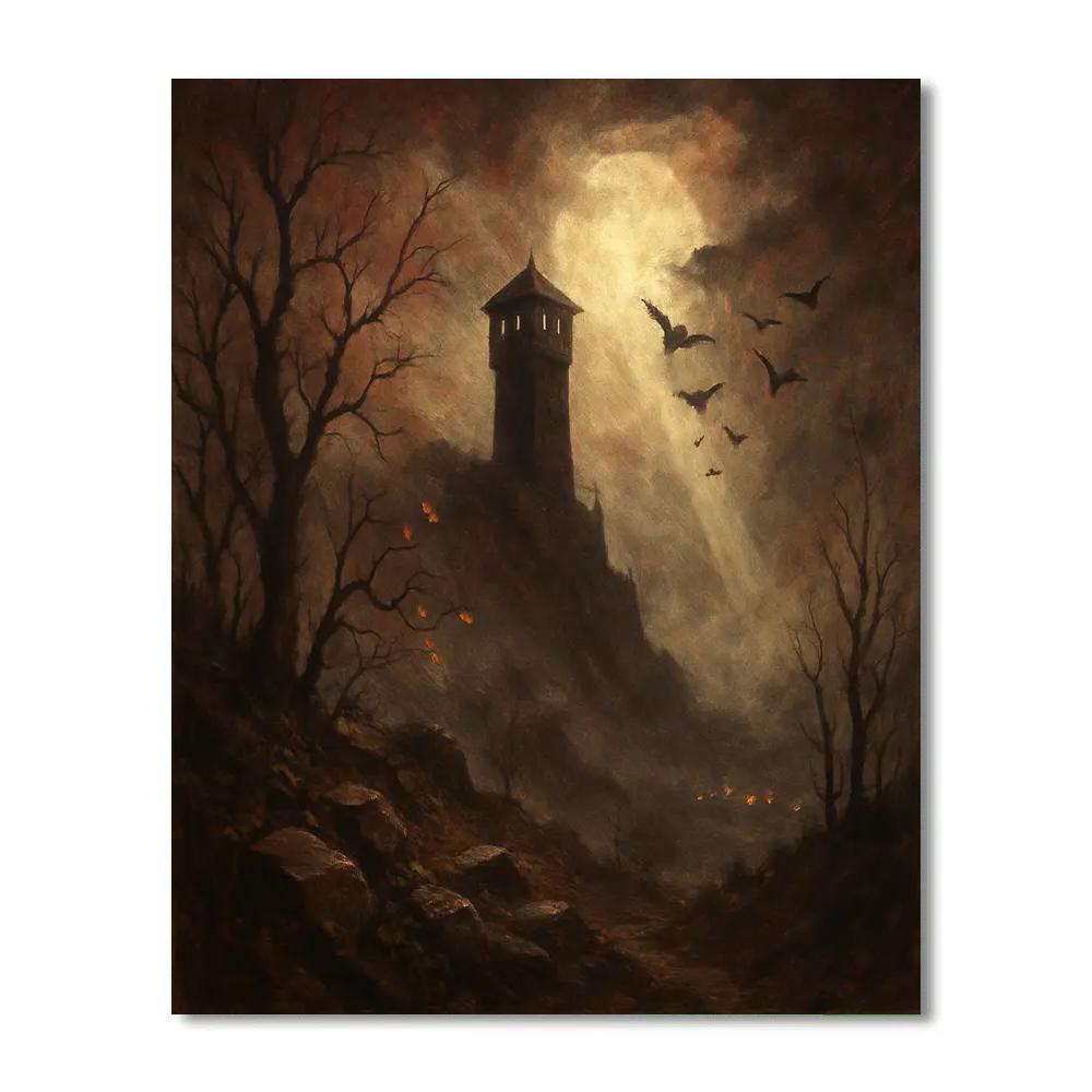 Marrow Ridge Watchtower paint by color