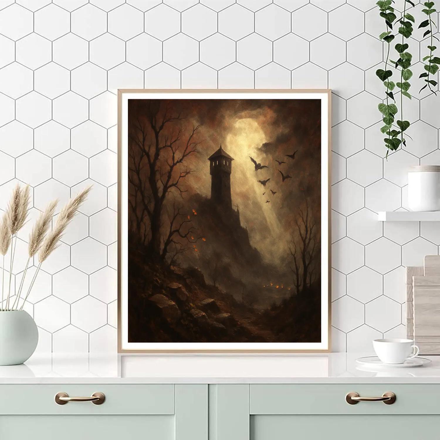 Marrow Ridge Watchtower paint by color