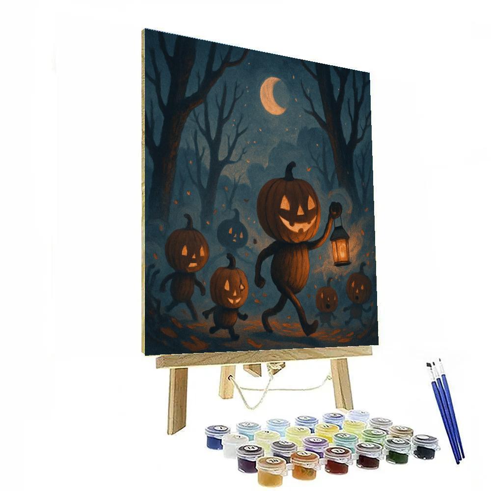 Pumpkinmen Of Ashgrove Paint by numbers kits