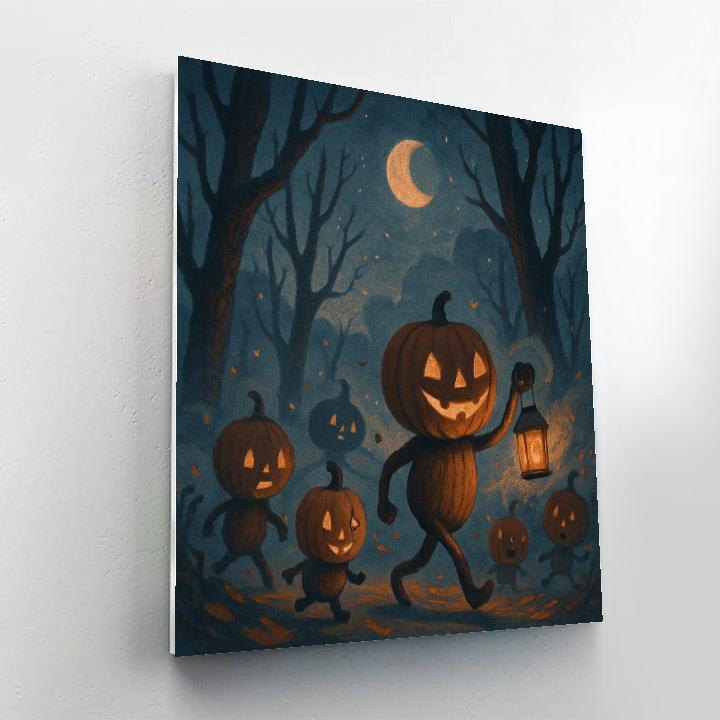 Pumpkinmen Of Ashgrove Paint by numbers kits