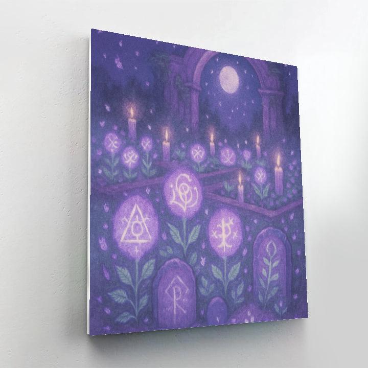 The Hollow Arcanum Garden Painting by numbers kit