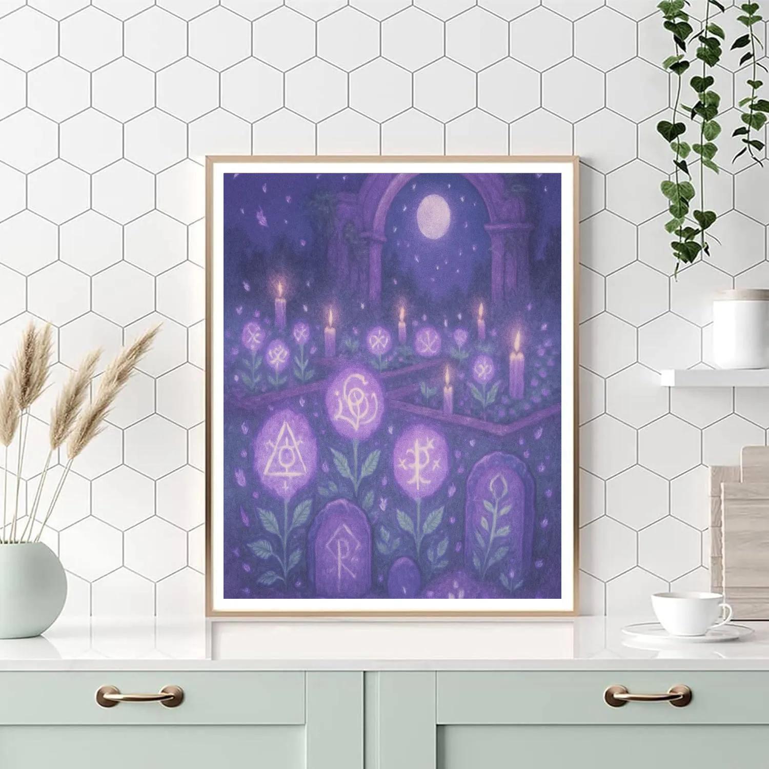 The Hollow Arcanum Garden Painting by numbers kit