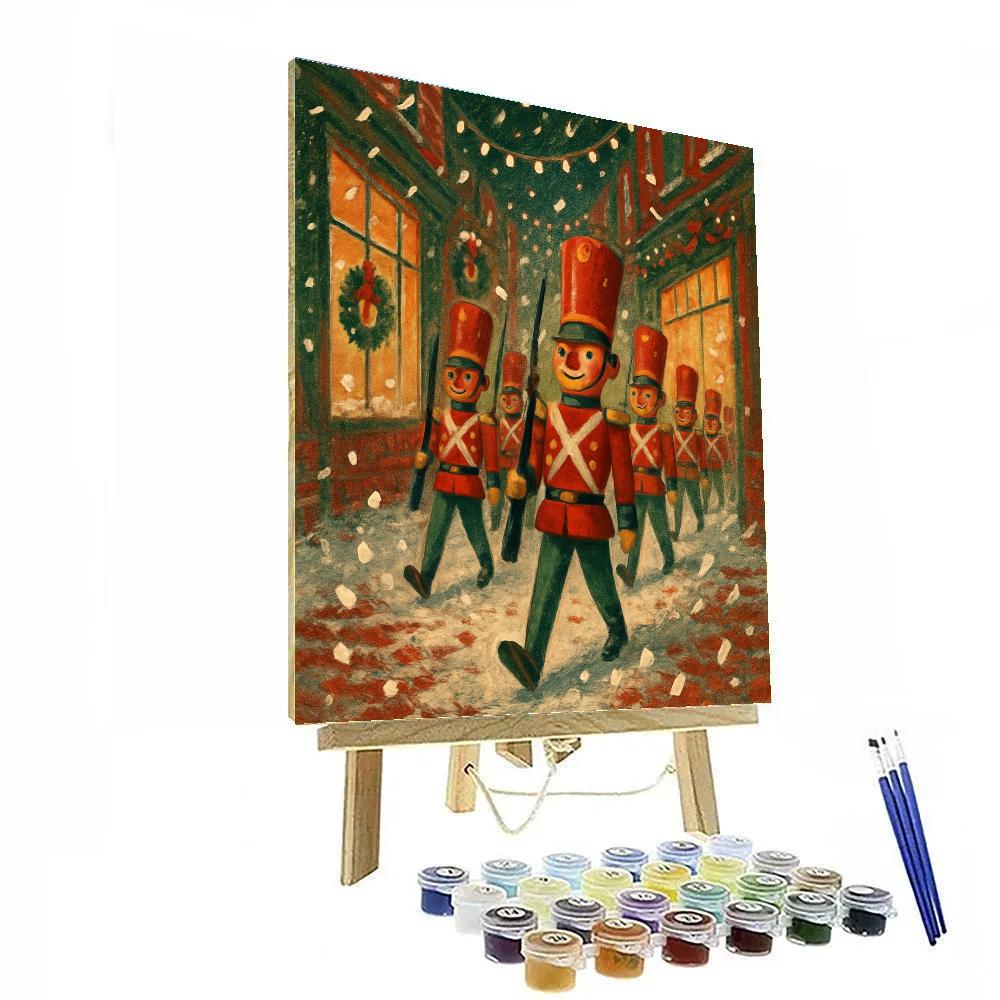 Nutcracker Alley Parade Paint by numbers kits