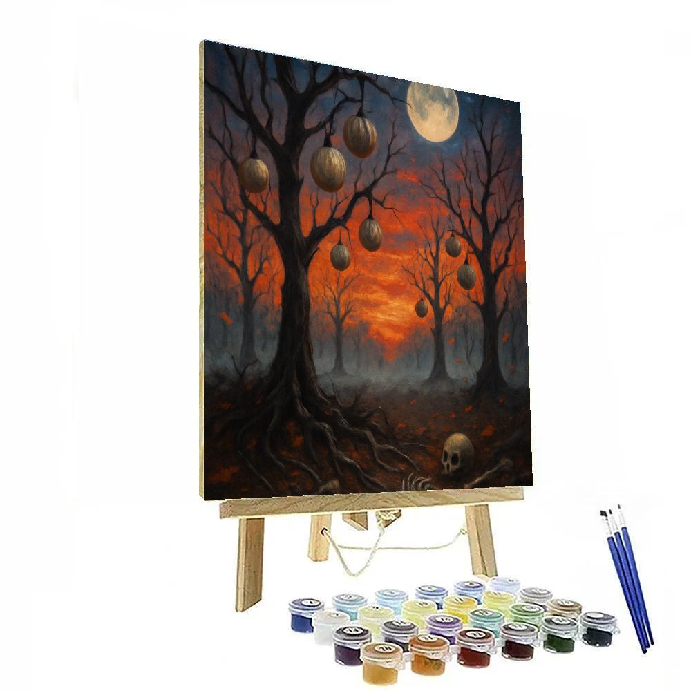 Sundown Of The Bone Orchard Numbered painting kits