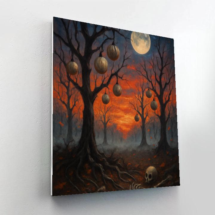 Sundown Of The Bone Orchard Numbered painting kits