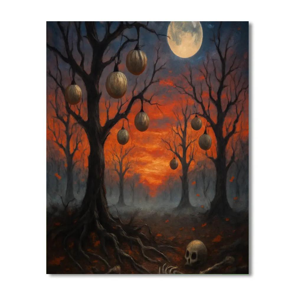 Sundown Of The Bone Orchard Numbered painting kits