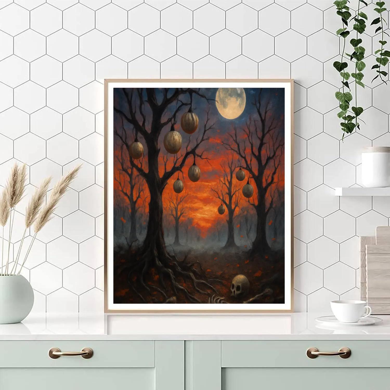 Sundown Of The Bone Orchard Numbered painting kits