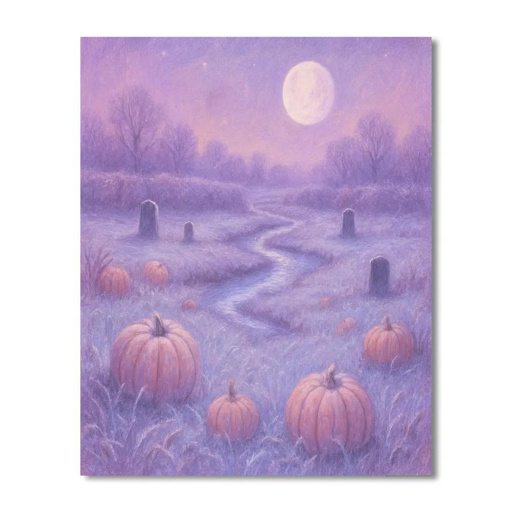 Frosted Pumpkin Moor paint by color