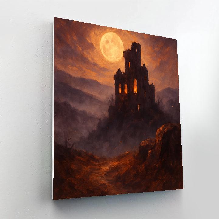 Beacon Of The Hollow Keep Number painting