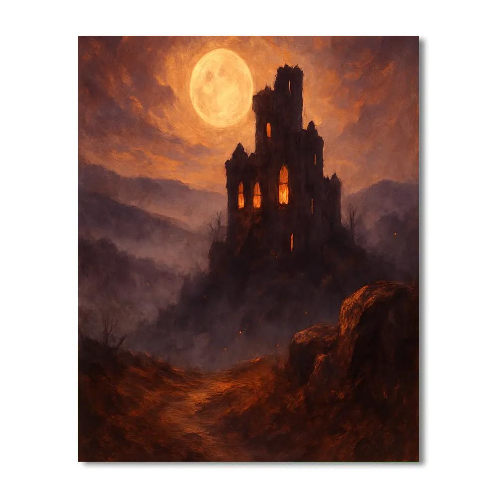 Beacon Of The Hollow Keep Number painting