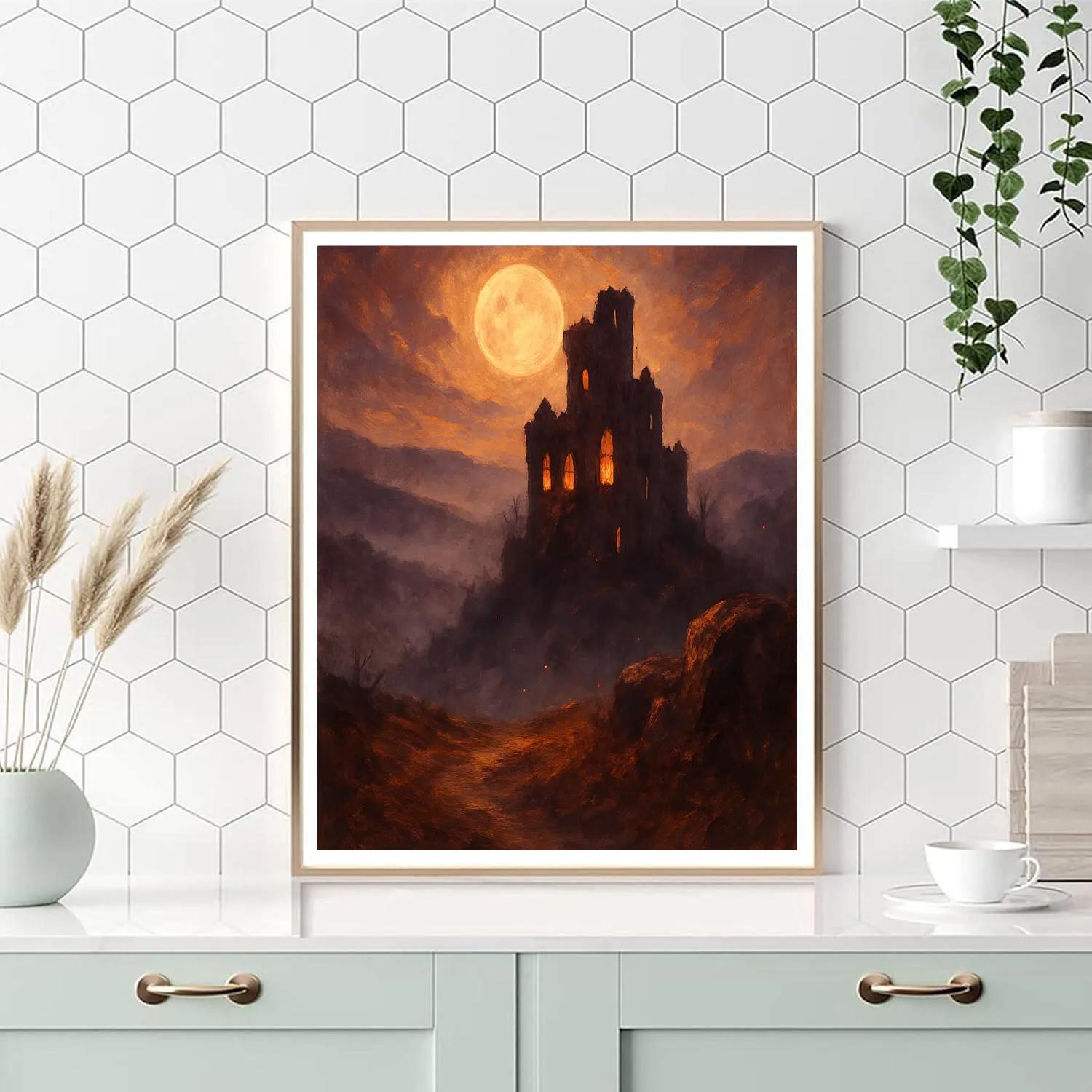 Beacon Of The Hollow Keep Number painting