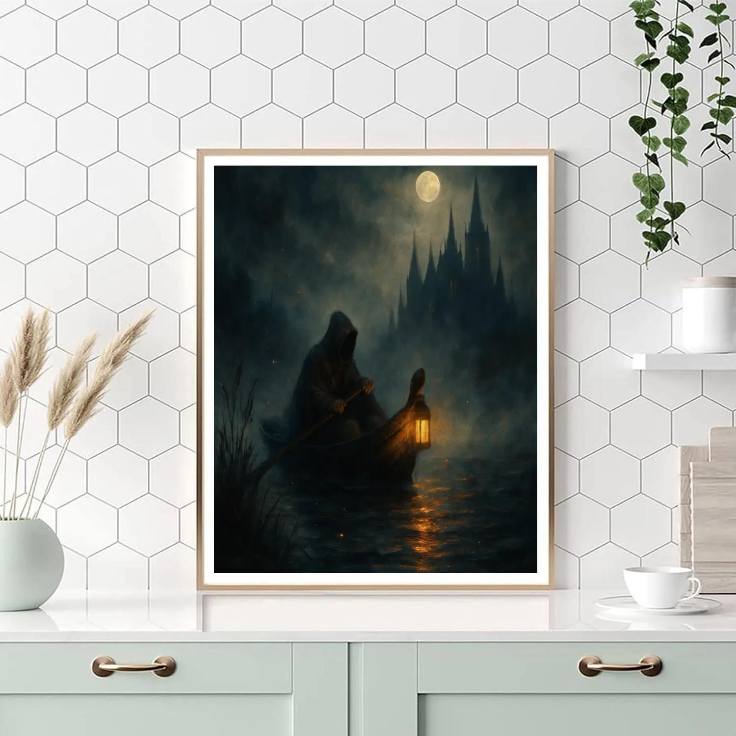 Spectral Ferryman’s Lane paint by color