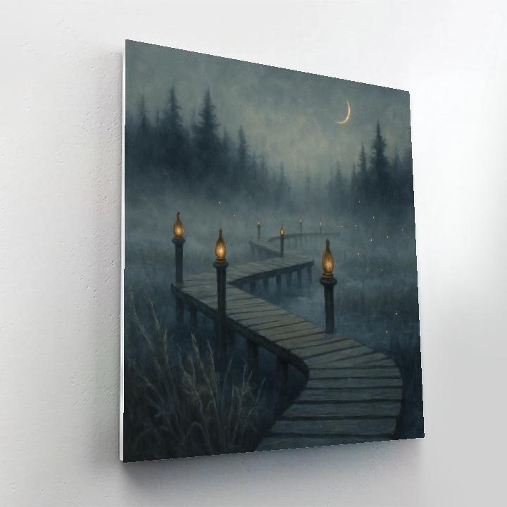 Shiverfen Hollow Crossings paint by numbers