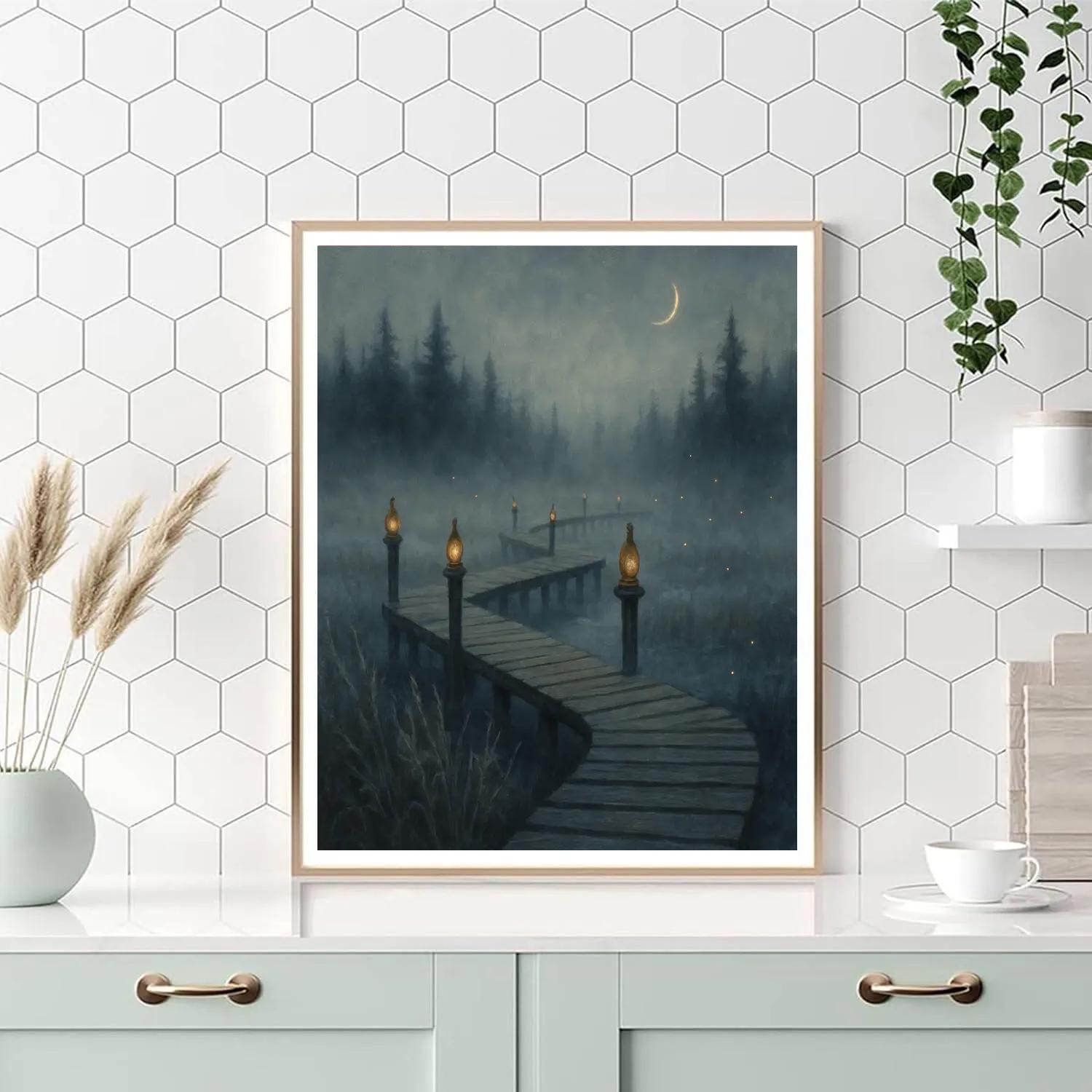 Shiverfen Hollow Crossings paint by numbers