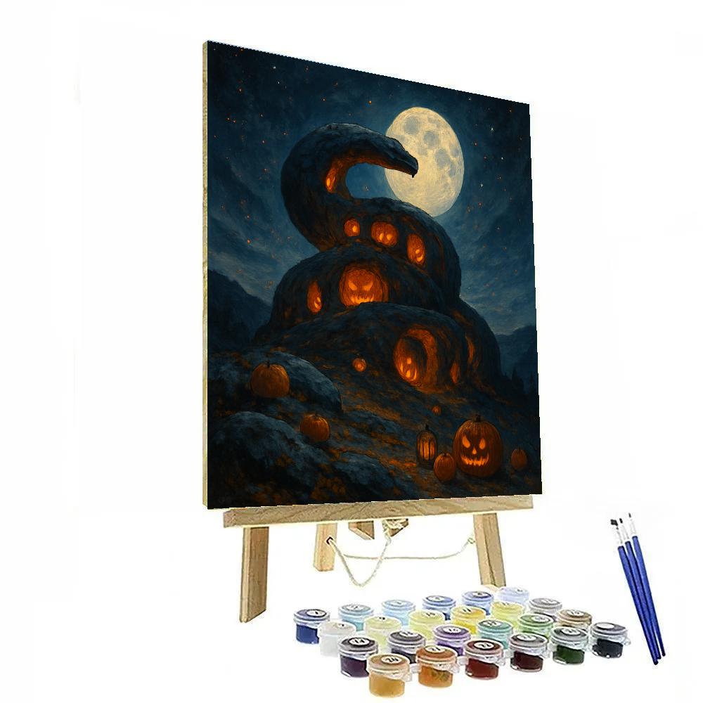 The Stonewyrm Hollow painting number kit