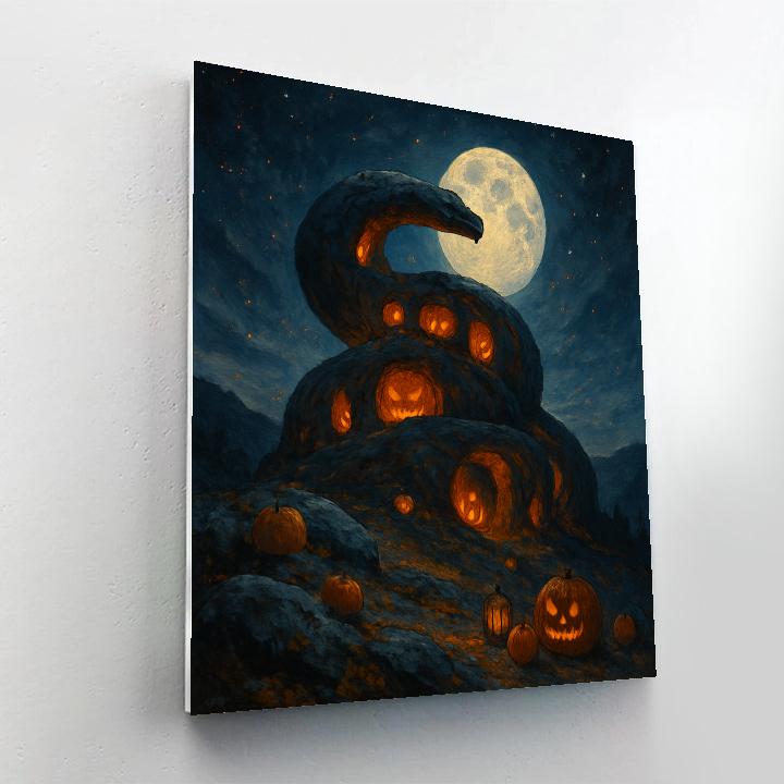 The Stonewyrm Hollow painting number kit