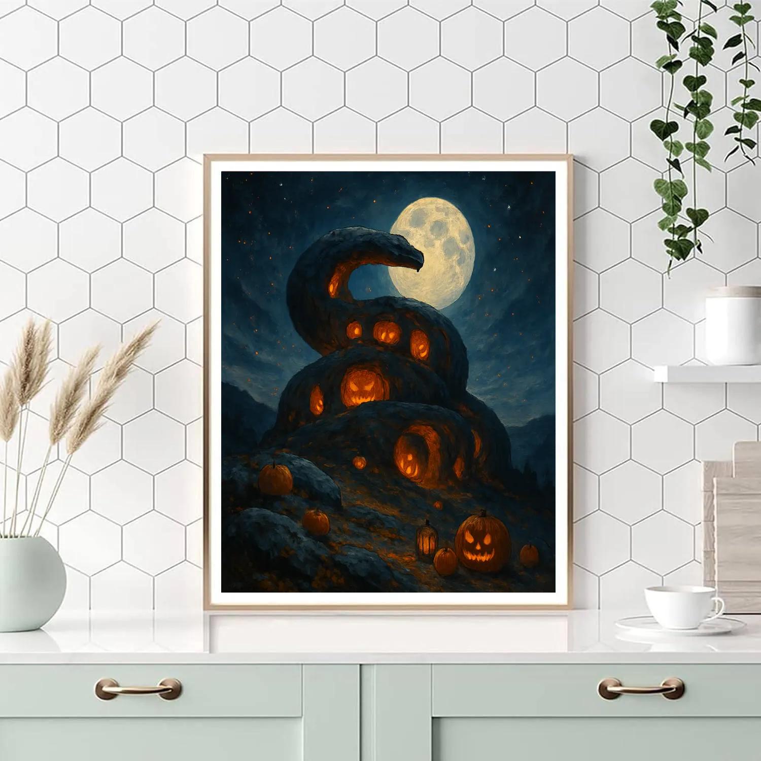 The Stonewyrm Hollow painting number kit