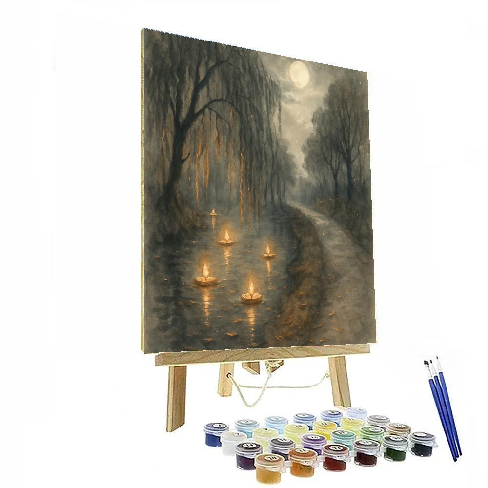 Willowmere Candlewalk DIY paint by numbers