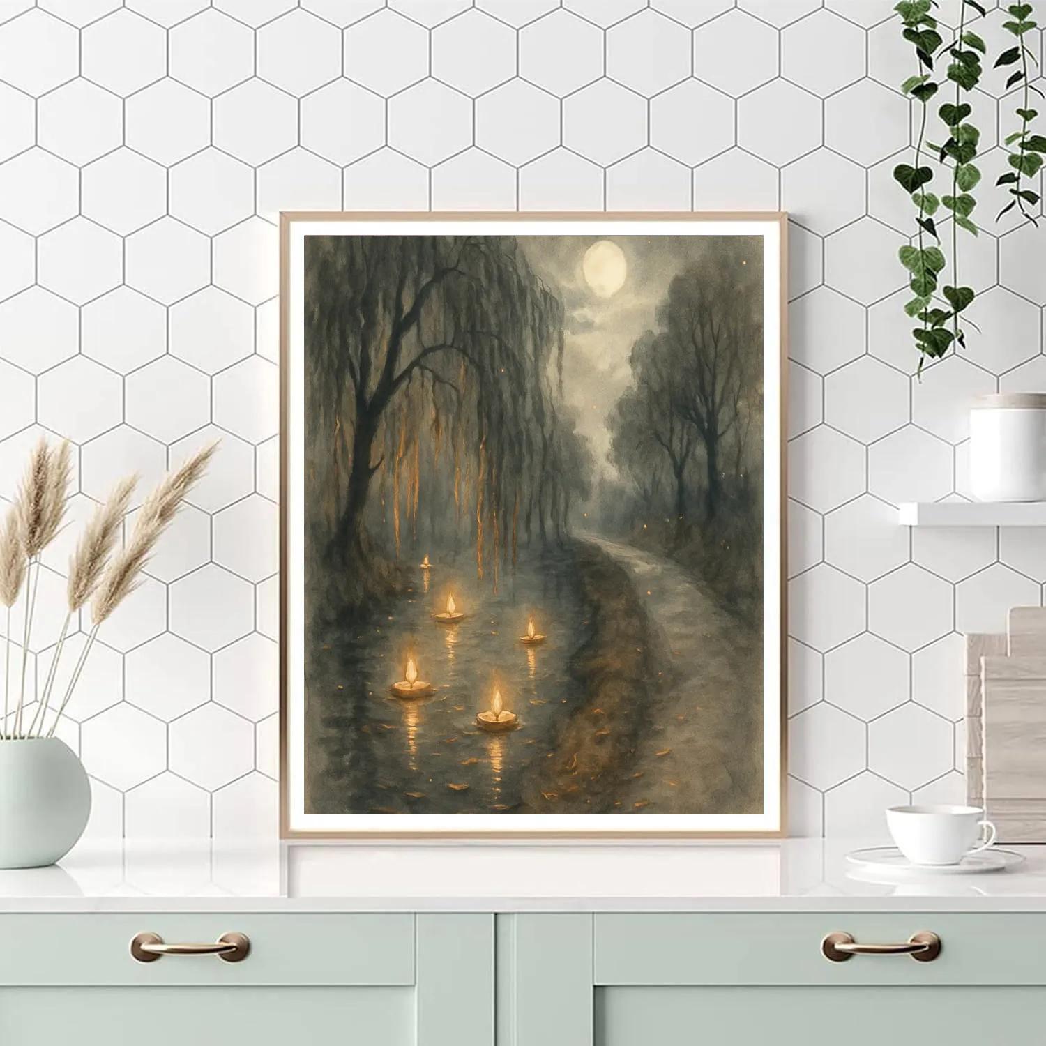 Willowmere Candlewalk DIY paint by numbers