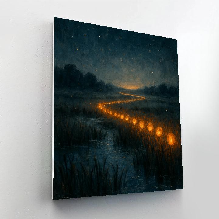 The Lantern Swath Fen paint by color