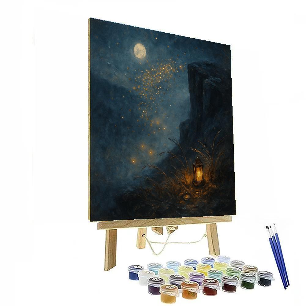 Fog And Firefly Overlook Numbered painting kits