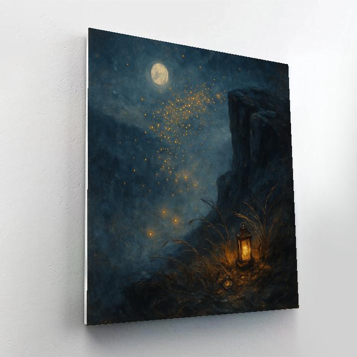Fog And Firefly Overlook Numbered painting kits