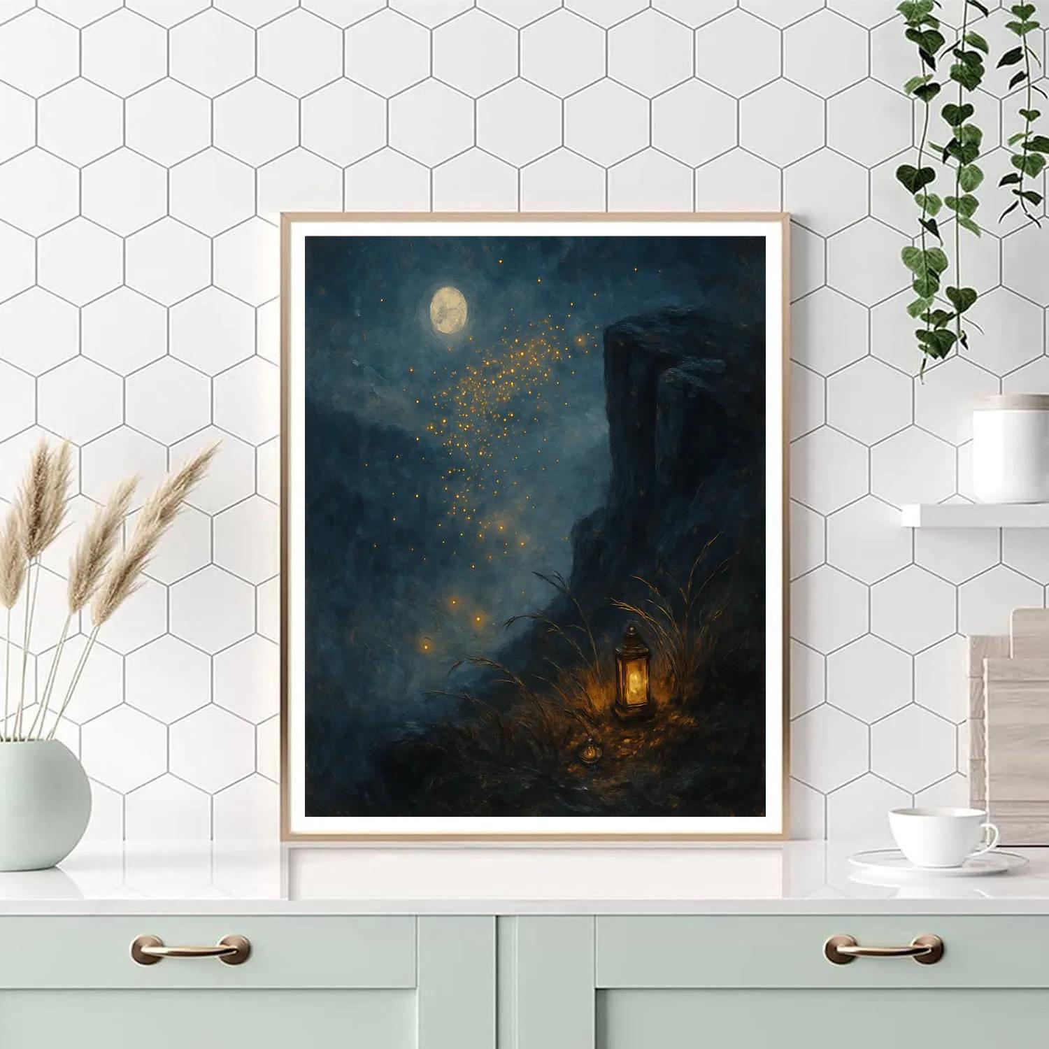 Fog And Firefly Overlook Numbered painting kits