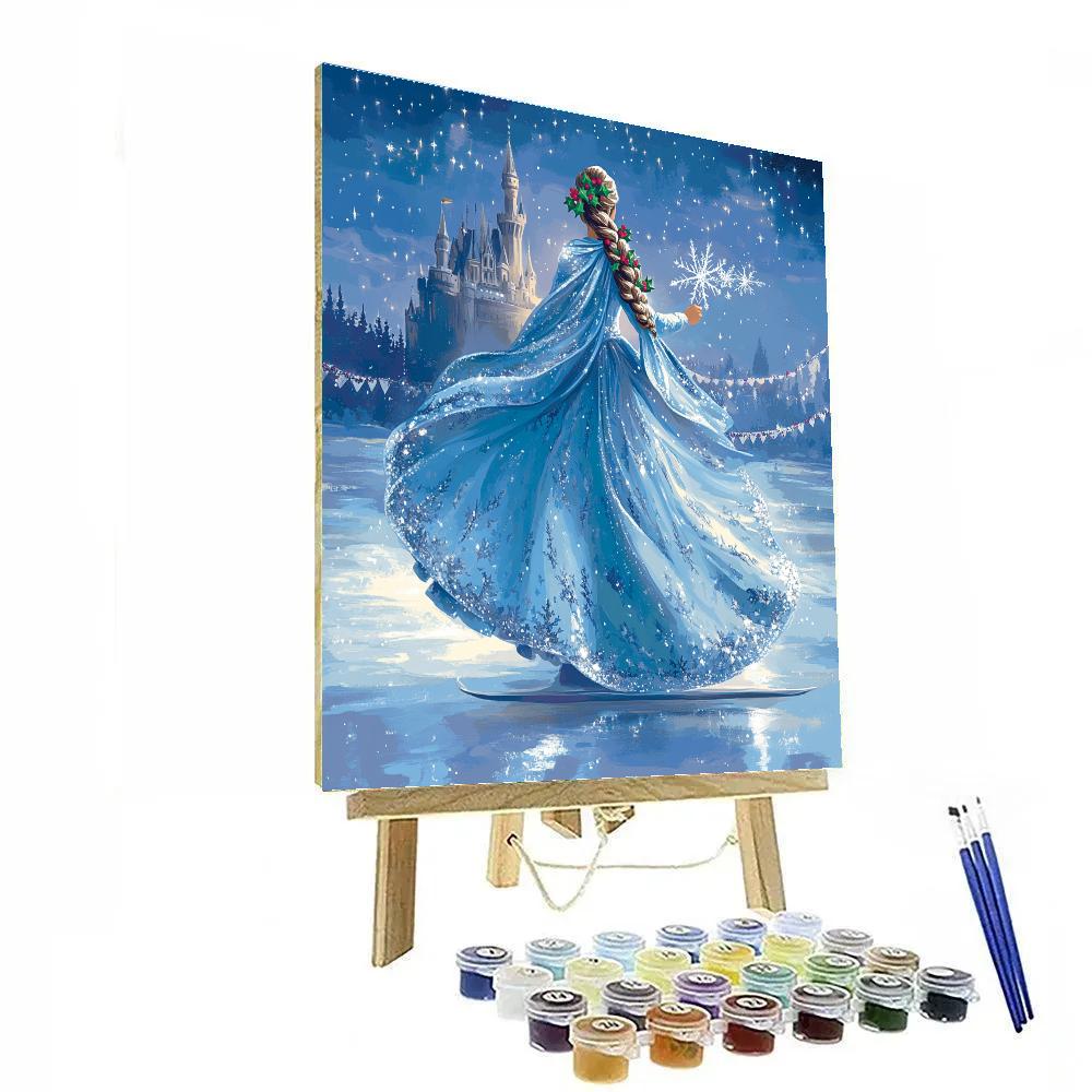 Starlit Princess Ice Carol Paint by numbers kits