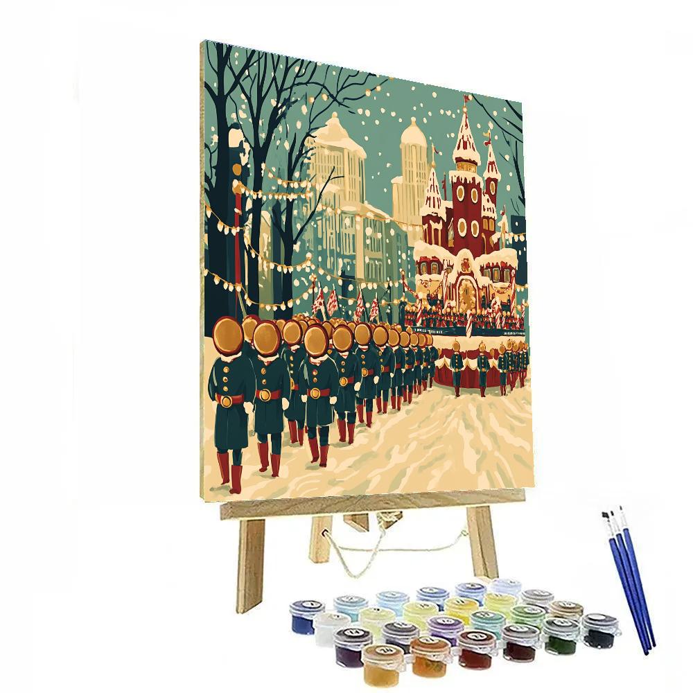 Toy Soldier Parade Disney March Numbered painting kits