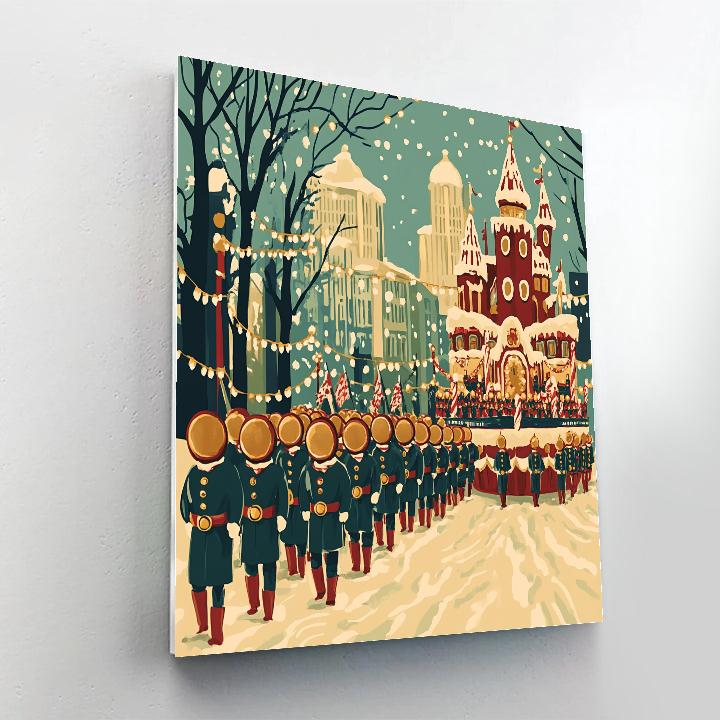 Toy Soldier Parade Disney March Numbered painting kits