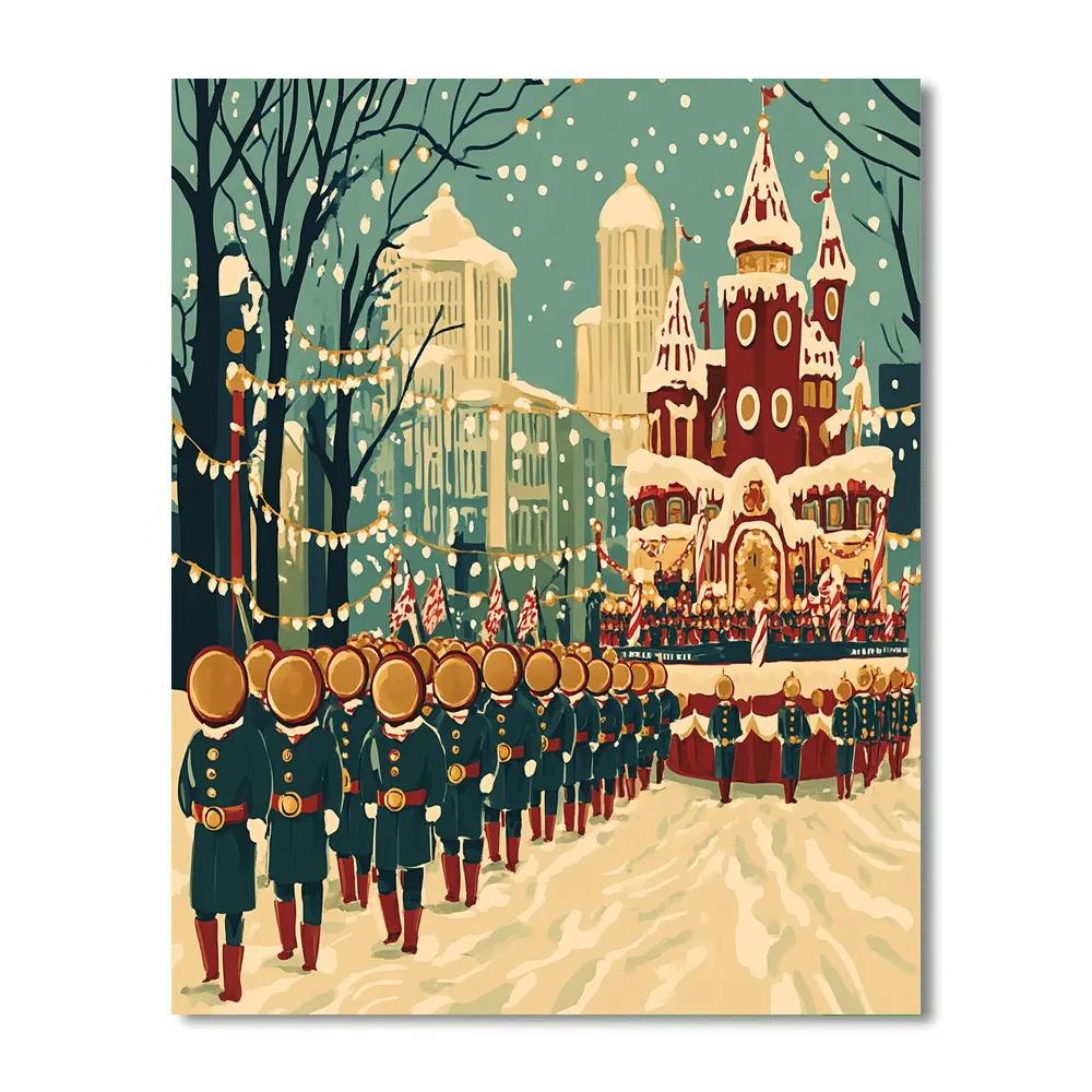 Toy Soldier Parade Disney March Numbered painting kits