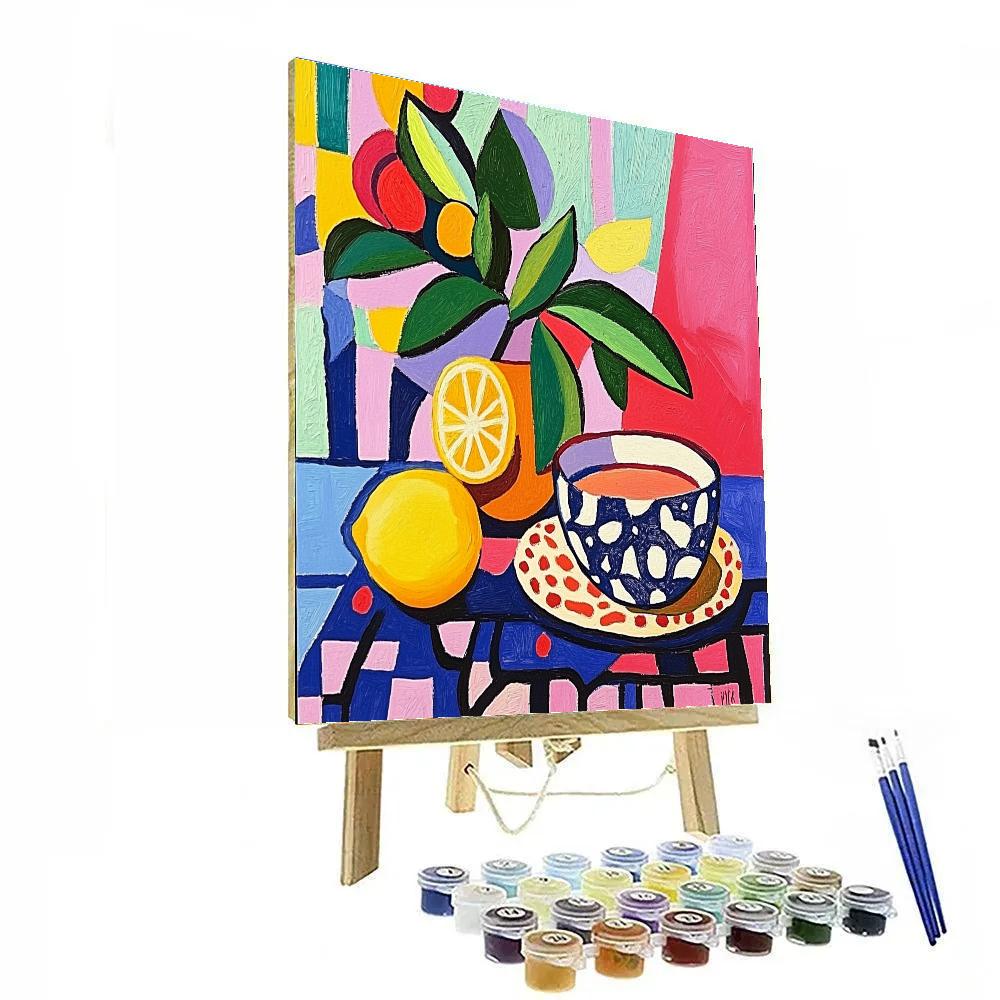 Henri Matisse Inspired Flower Still Life Painting by numbers kit