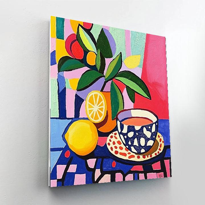 Henri Matisse Inspired Flower Still Life Painting by numbers kit