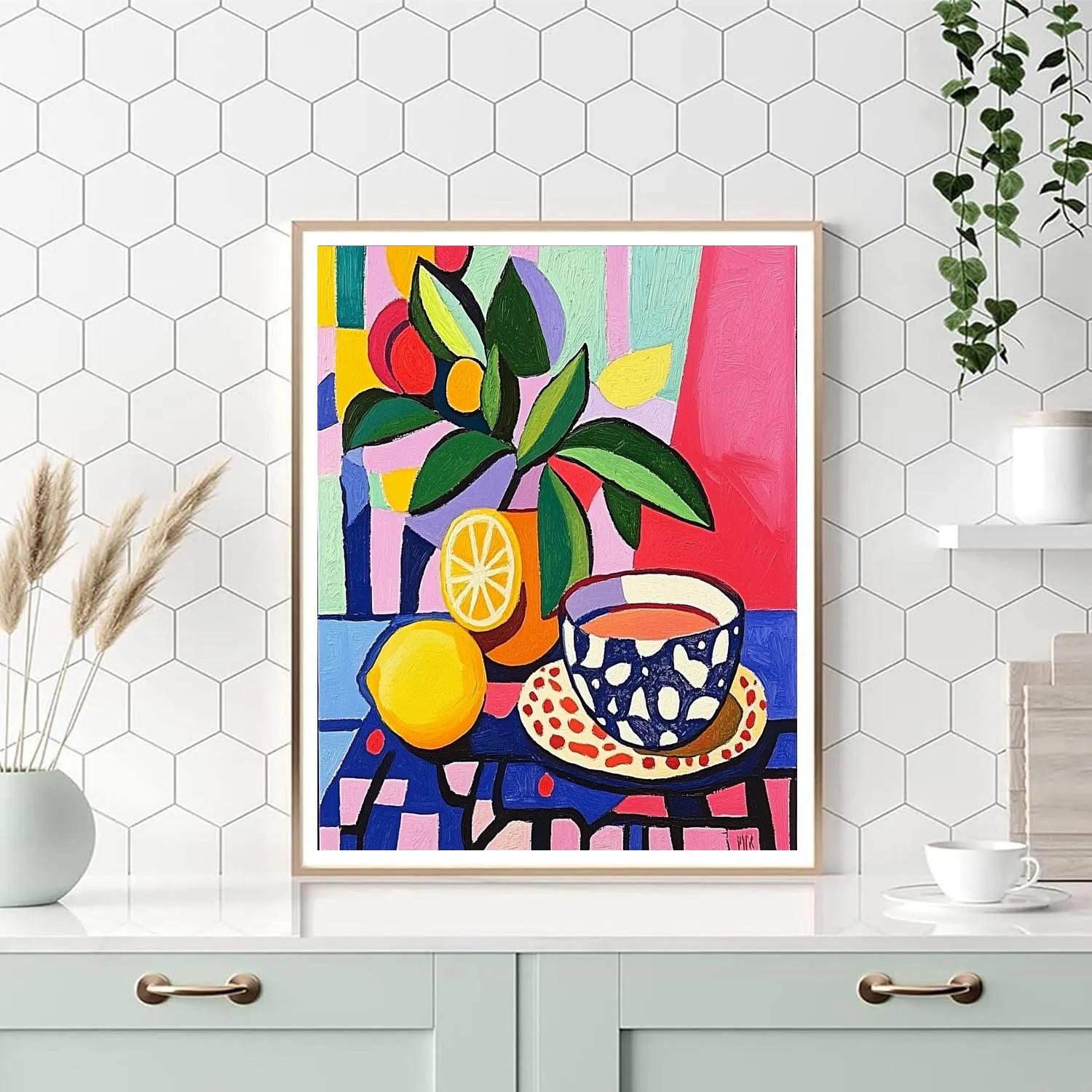 Henri Matisse Inspired Flower Still Life Painting by numbers kit