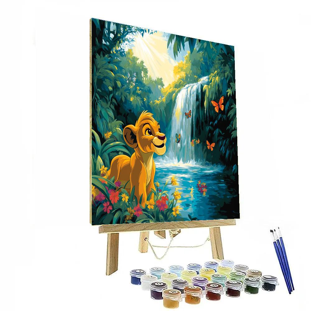 Simba Jungle Adventure Paint by numbers kits