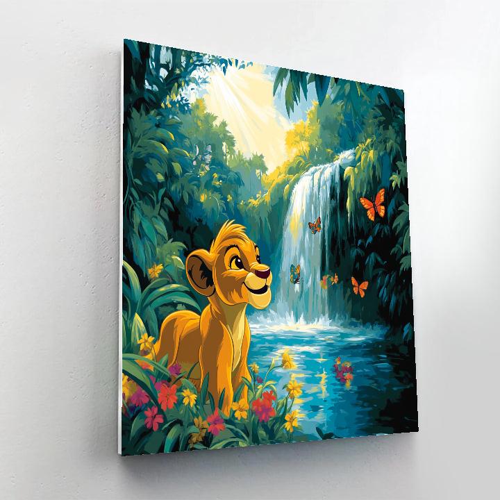 Simba Jungle Adventure Paint by numbers kits