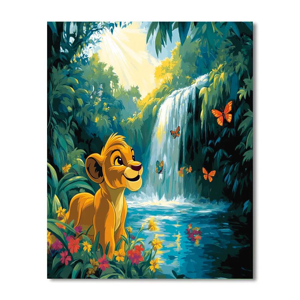 Simba Jungle Adventure Paint by numbers kits